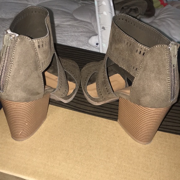 Charlotte Russe Cut-out Ankle Booties - Picture 5 of 7